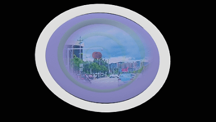 Animation: real-world scenes appearing on the 3D brain screen
